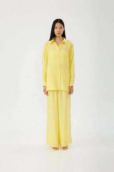SEVİLEN Wide Leg Modal Trousers