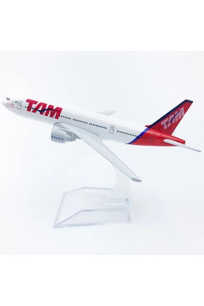 Choice 16CM B777 Display 16CM B-777 B777 Brazil TAM AirLines Alloy Passenger Aircraft Toys Model Airplane C