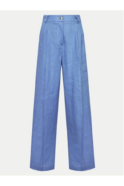 Vicolo Pantaloni din material textil pentru femei TB0793 albaștri
