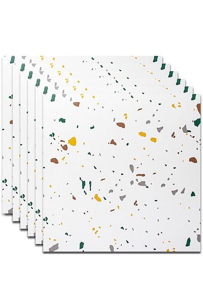 HOZRO Set 10 x Placi imitatie Marmura autoadezive HOZRO, Model premium, pentru pereti