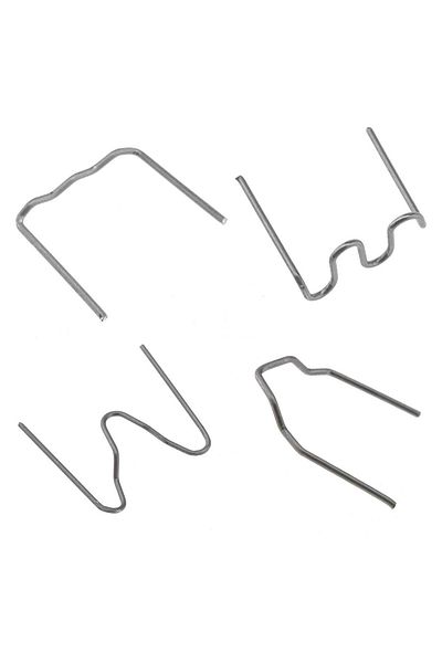 OEM Set of 500 staples for glue gun, welding and repairing plastic, 4 models