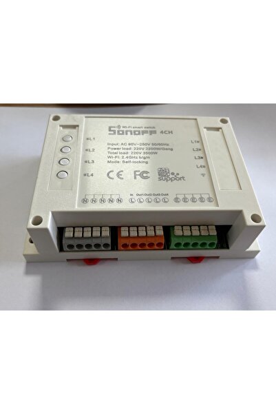 Sonoff 4 KANAL WİFİ İLE UZAKTAN KONTROL VOLESİ
