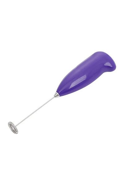 ABYZ Mixer electric, pentru spumarea laptelui, cappuccino, cafelei, fără fir, culoare violet închis ABYZ™