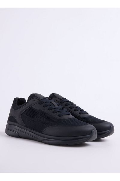 Geox Black Trainers Mens Shoes