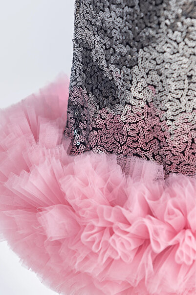 vestitino Παιδικό βραδινό φόρεμα με παγιέτες İpestos Tutu