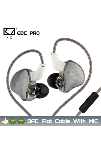 Choice OFC MIC NEW KZ EDCPRO HIFI أفضل سماعة أذن سلكية عالية الحساسية عالية ا...