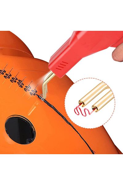 OEM Set of 500 Staples for Glue Gun, Repair and Plastic Welding, ijoynewk, Model Type S Clamps, 0.8mm