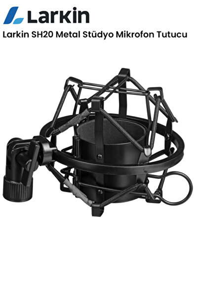 Larkin SH20 Metal Condenser Stüdyo Mikrofon Tutucu Shock Mount (48mm-51mm)