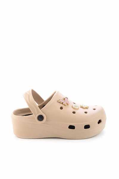 Bambi Beige Women's Slippers K04740320559