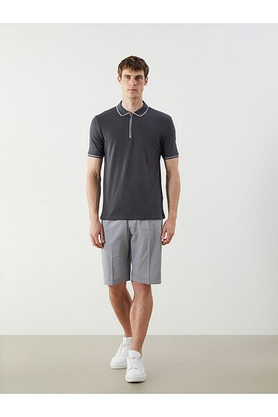 LC Waikiki Νέα σεζόν Polo Collar Short Sleeve Pique Ανδρικό Tisort - S5EE80Z8