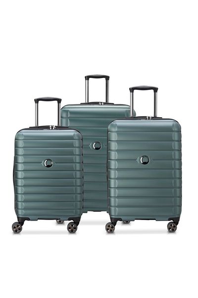 Delsey SHADOW 5.0 3-PIECE SET 55/70/82CM GREEN