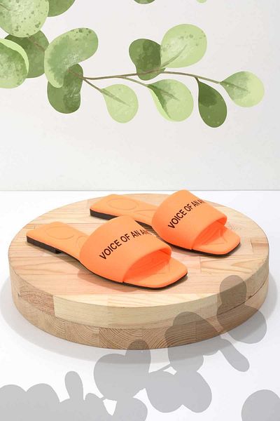 Bambi Orange Women's Slippers K04140010104