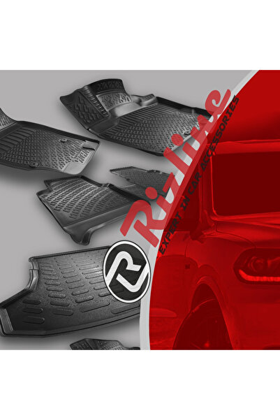 Rizline Trunk Mat Dacia Duster 4x2, 2020 – Rubber Tray, Raised Edges