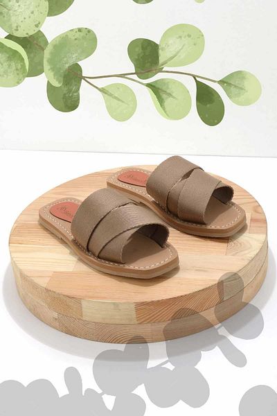 Bambi Γυναικείες Παντόφλες Mink K04666012938