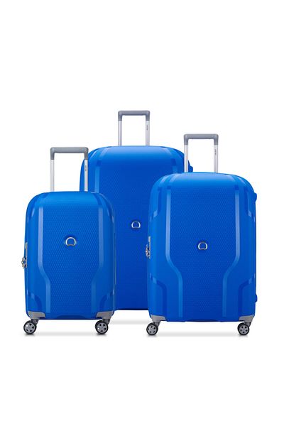 Delsey CLAVEL 3-PIECE SET 55/70/83CM KLEIN BLUE