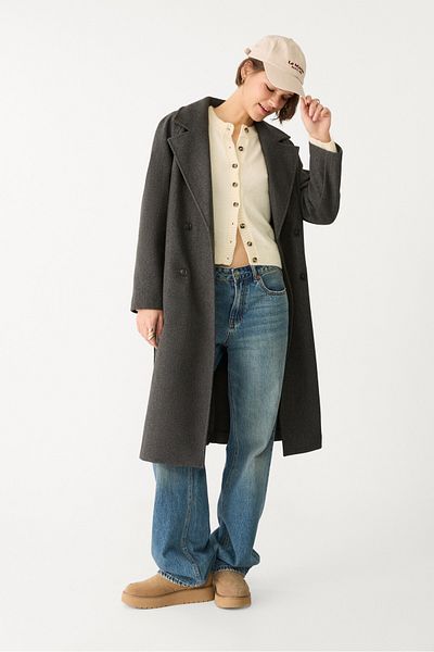 Stradivarius Soft-touch trench coat
