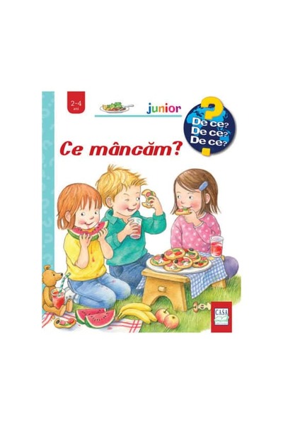 Editura Casa Children's books - What do we eat?
