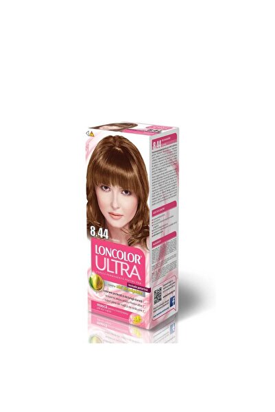 Loncolor Vopsea de par permanenta Loncolor Ultra 8.44 Caramel, 100 ml