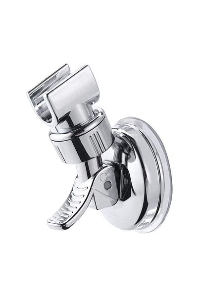 OEM Shower head holder, ABS, Suction cup, 360 rotation, 5kg, Silver