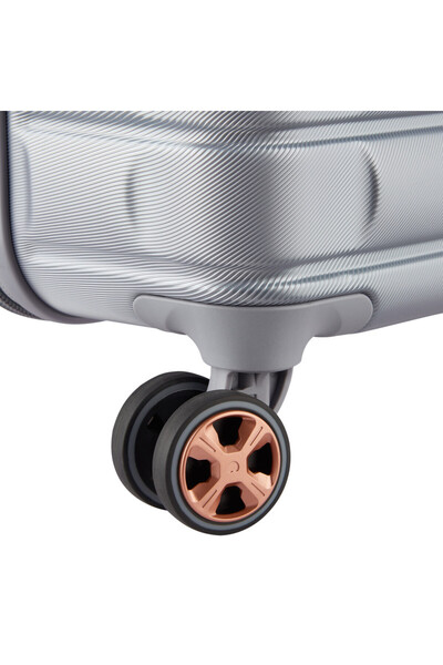 Delsey SHADOW 5.0 3-PIECE SET 55/70/82CM PLATINUM