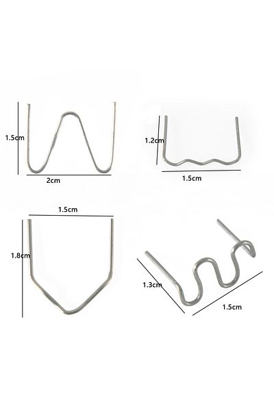 OEM Pack of 1000 Staples for Plastic Glue Gun, 0.8mm