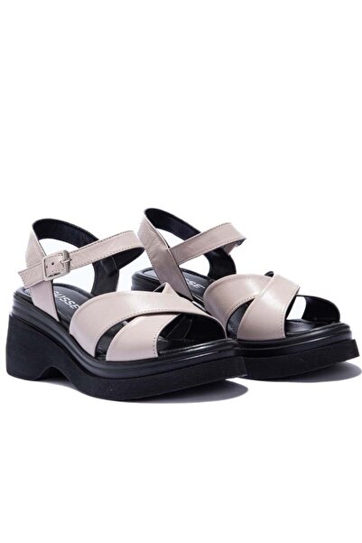 Gusse Γυναικεία σανδάλια από γνήσιο δέρμα Libby 64004