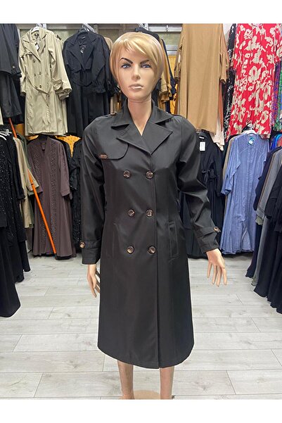 Oğuzhan Orta Uzun Astarlı Trençkot