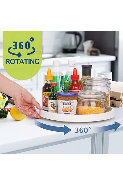 SyaMAG Rotating Tray, Ø 25 cm, 360-degree rotation