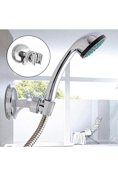 OEM Suport pentru cap de duș cu ventuză, reglabil la 360 de grade, 10,5 x 7 c...