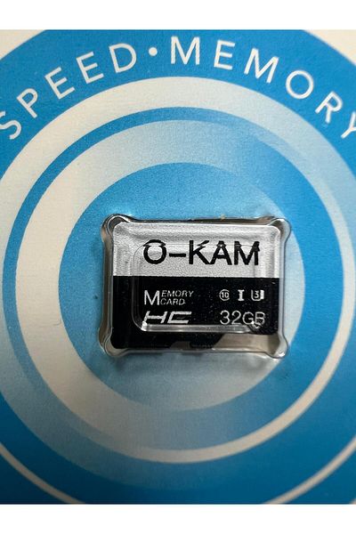 O-KAM 32Gb O-Cam Memory Card U3 Standards Speed Class 10 4K Video Recording