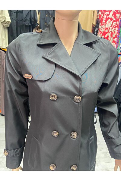 Oğuzhan Orta Uzun Astarlı Trençkot