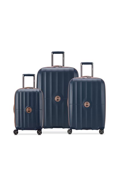 Delsey DESLEY CARROUSEL 3-PIECE SET 77/65/55CM NAVY BLUE