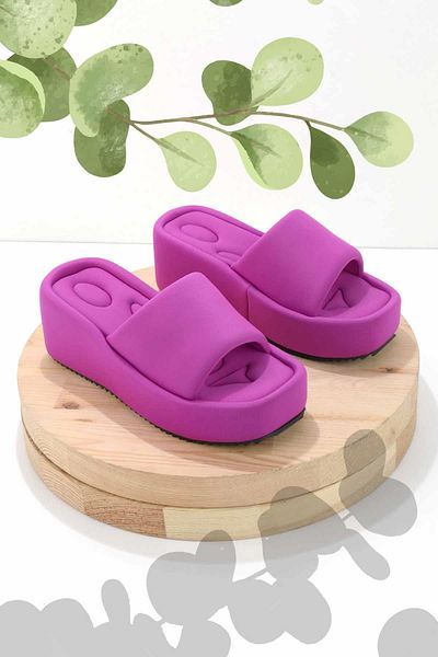 Bambi Fuchsia Women's Slippers K 04188139717