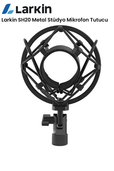 Larkin SH20 Metal Condenser Stüdyo Mikrofon Tutucu Shock Mount (48mm-51mm)