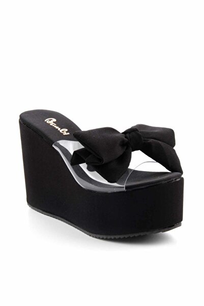 Bambi Matte Black Women's Slippers K04511000538