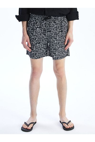 LC Waikiki New Season Short Length Patterned Men's Sea Shorts - S5Ch57Z8