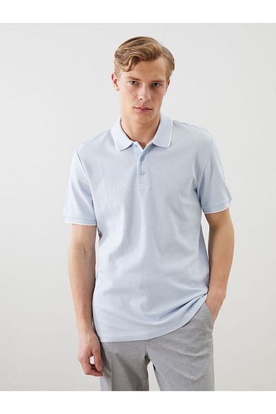 LC Waikiki New Season Polo Neck Short Sleeve Men's T-Shirt - S55147Z8