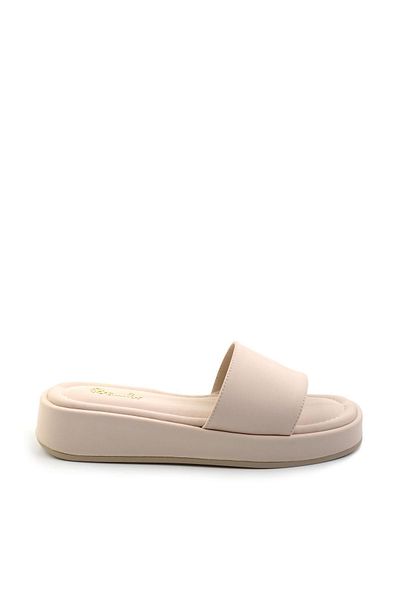 Bambi Women's Nude Slippers K 04188130704