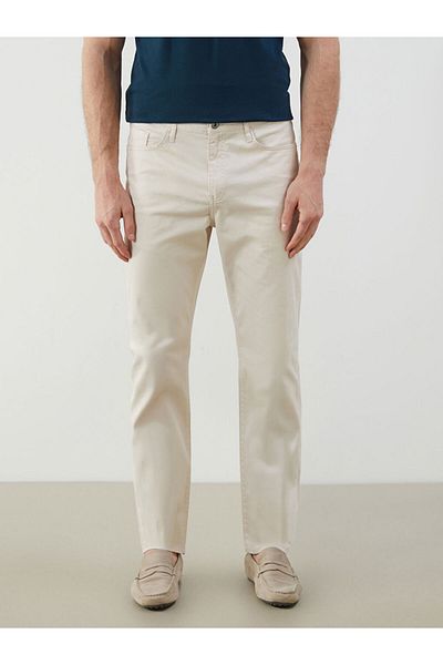 LC Waikiki New Season Standard Fit Gabardine Men's Chino Trousers - S5Cv51Z8
