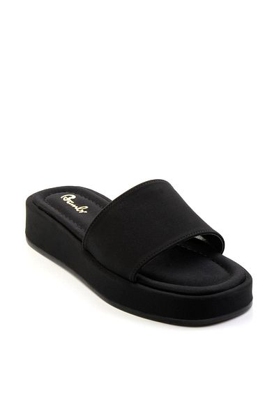 Bambi Black Women's Slippers K 04188130704