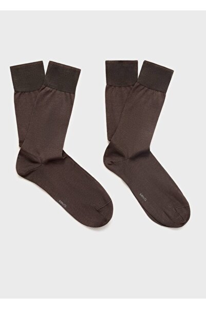 MANGO Man 2'li uzun pamuklu çorap seti