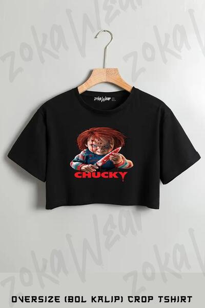ZOKAWEAR Tricou oversize cu imprimeu Chucky Murderer