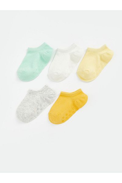 LC Waikiki New Season Basic Baby Boy Booties Socks 5-Piece - S5Bp67Z1