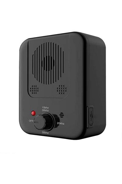 OEM Dispozitiv anti-lătrat cu ultrasunete pentru câini, Plastic, Negru