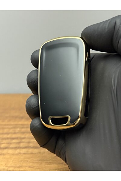 Mavi Keys Husă din silicon pentru telecomandă cu 3 butoane pentru Opel Astra J, Insignia, Vauxhall, Chevrolet Cruze - Culoare neagră