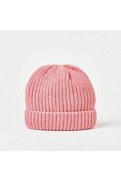 Juniors Ribbed Beanie Cap