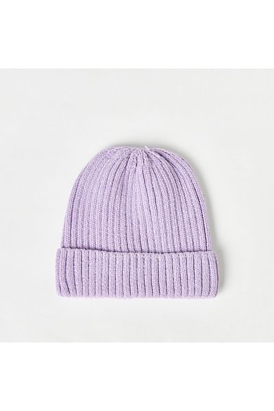 Juniors Ribbed Beanie Cap