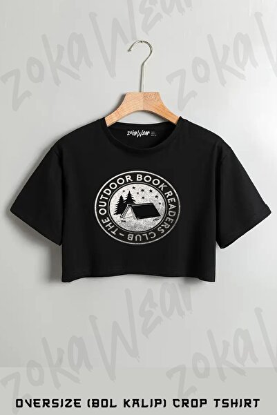 ZOKAWEAR Μπλουζάκι με στάμπα για το Outdoor Book Readers Club