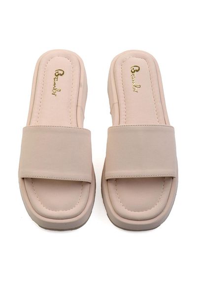Bambi Women's Nude Slippers K 04188130704