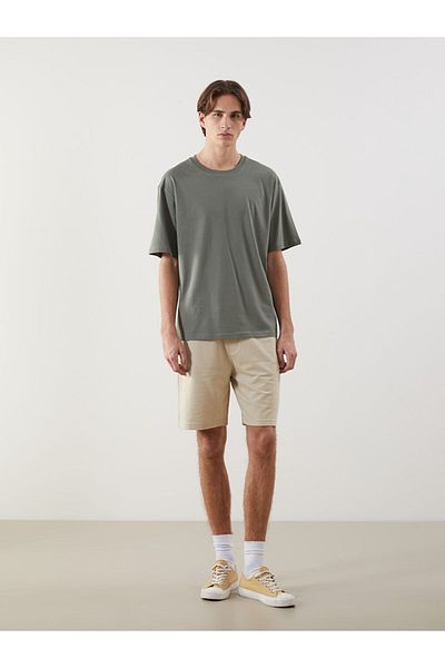 LC Waikiki Νέα σεζόν Crew Neck Duz Ανδρικό Tisort - S5FF13Z8
